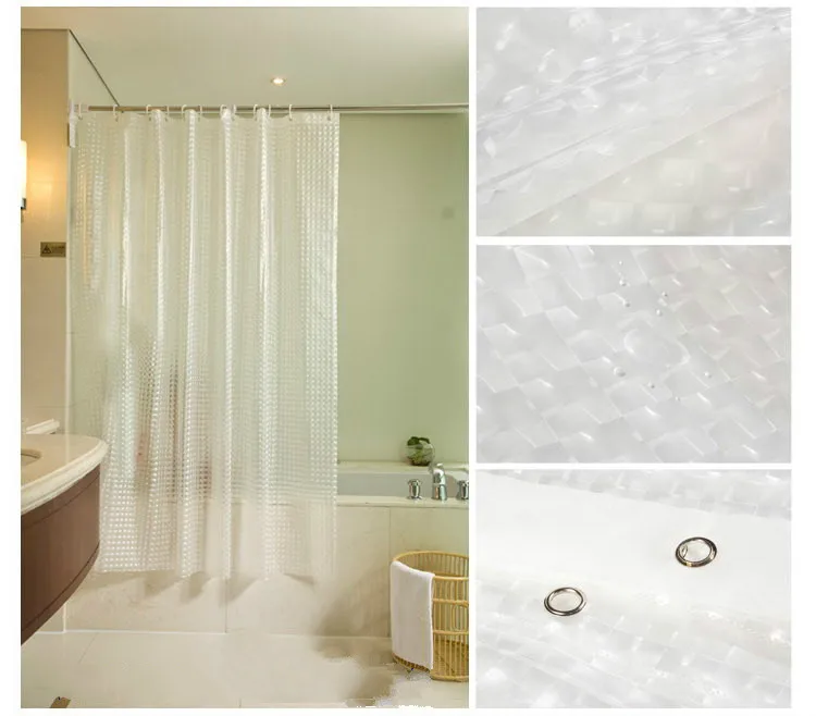3D водонепроницаемый устойчивый к плесени занавеска для ванной оптовые продажи