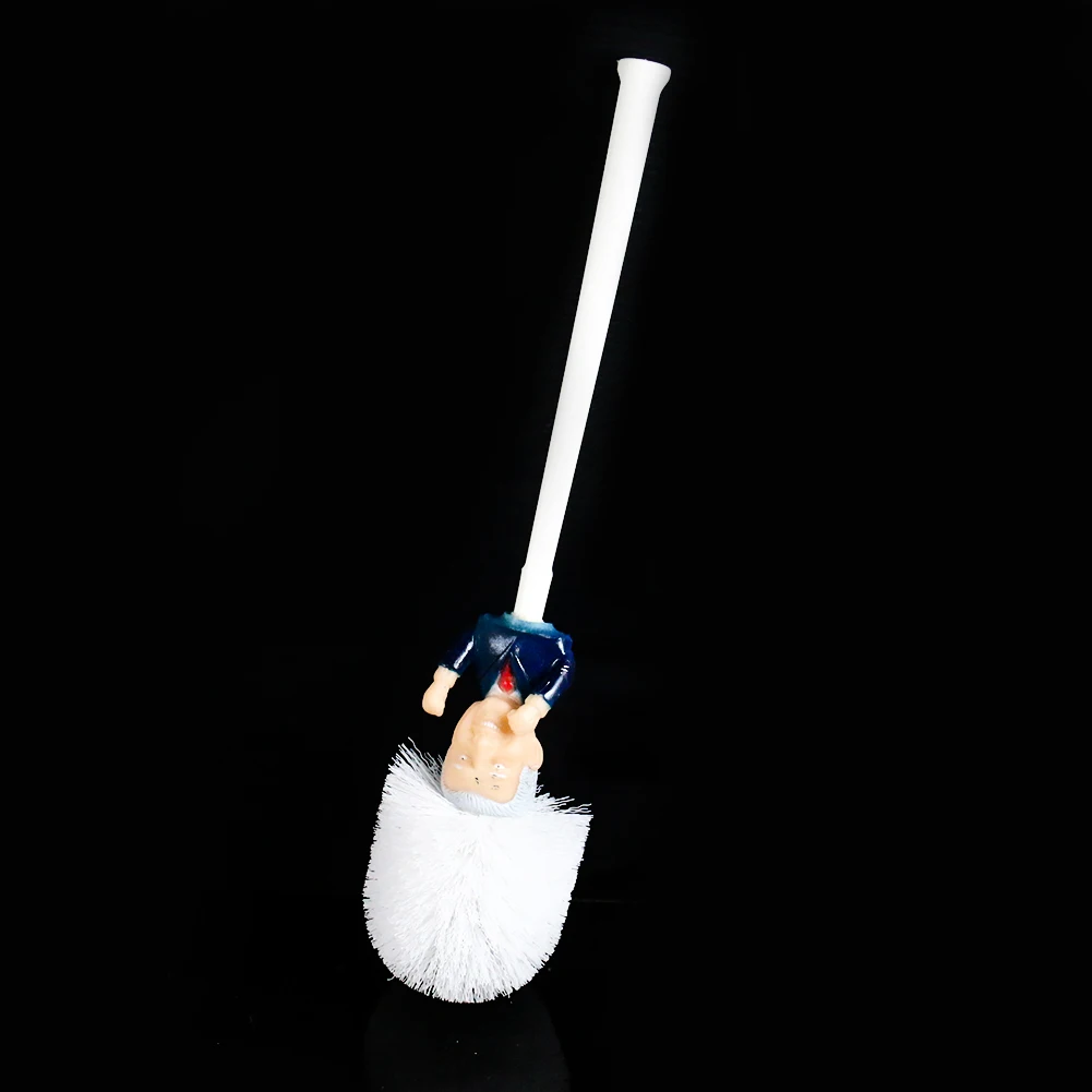 Creative and Interest Trend White Doll Toilet Brush U.S. President Joe Biden Avatar Shape Home Office | Дом и сад