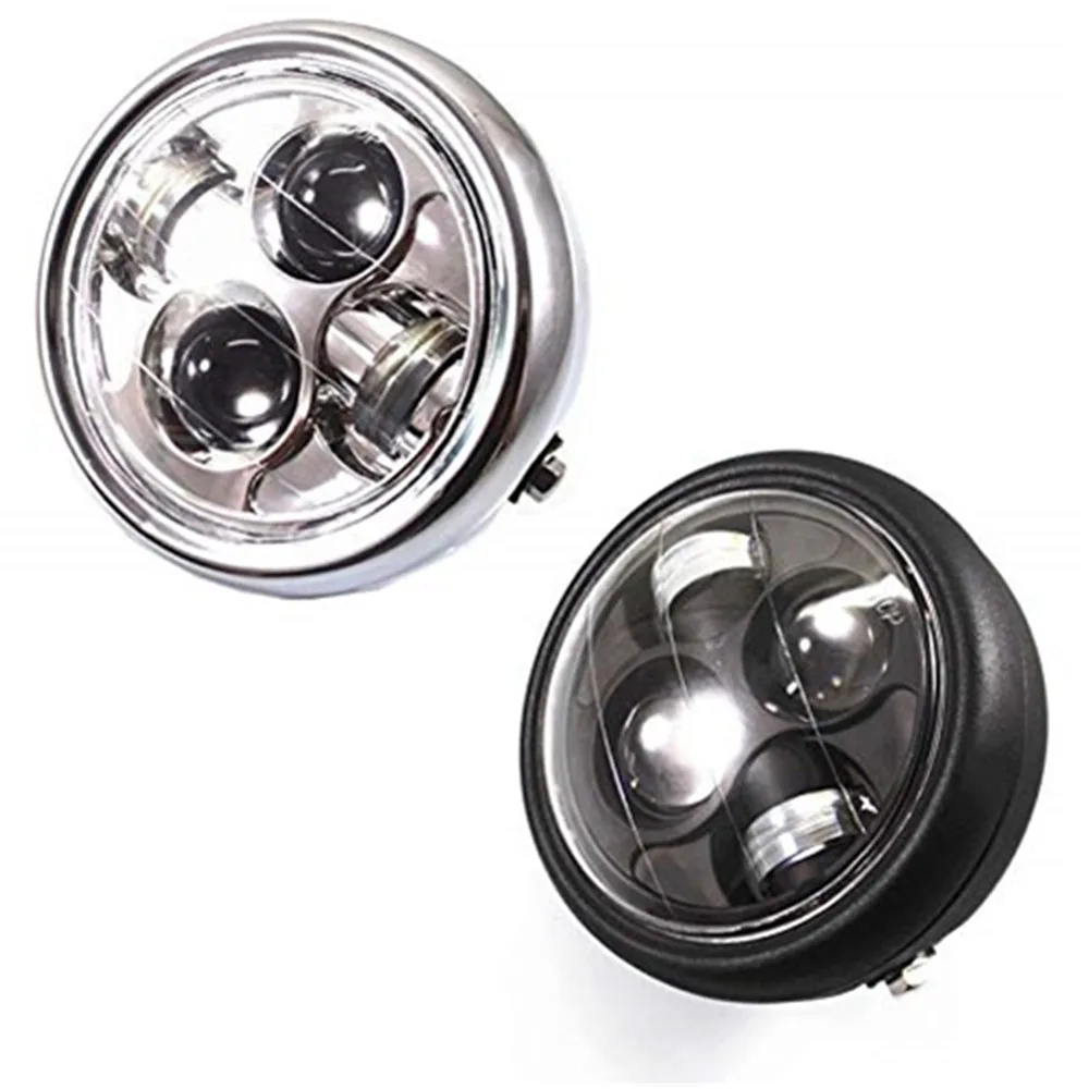 Универсальная светодиодная металлическая фара дальнего и ближнего света для