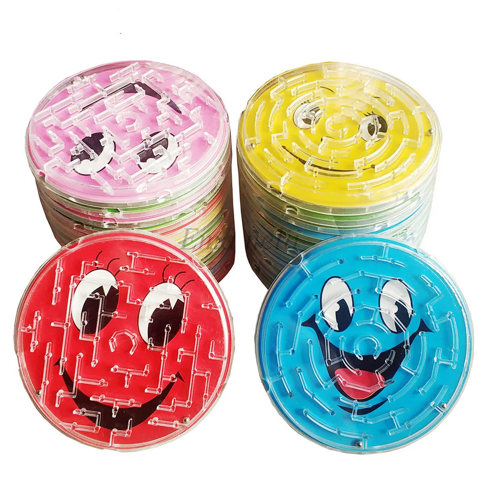 4 шт./лот 7 см стальной шар трек лабиринт игрушки для детей Новинка раннее