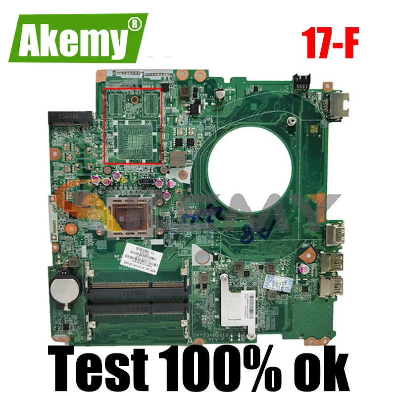 

Материнская плата для ноутбука HP Pavilion 17-F DAY23AMB6F0 800233-501 AM4655 DDR3 Материнская плата полный тест 100% работа