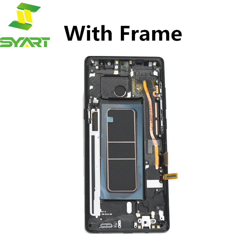 Pantalla LCD Super AMOLED para Samsung Galaxy Note 8, piezas de repuesto para N950, N950F-1