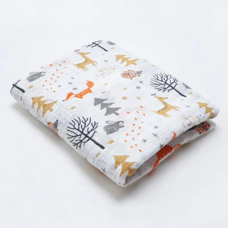 Муслиновые детские одеяла, аксессуары для фотографирования новорожденных, мягкое дышащее Пеленальное полотенце, детское постельное белье из органического хлопка, банное полотенце