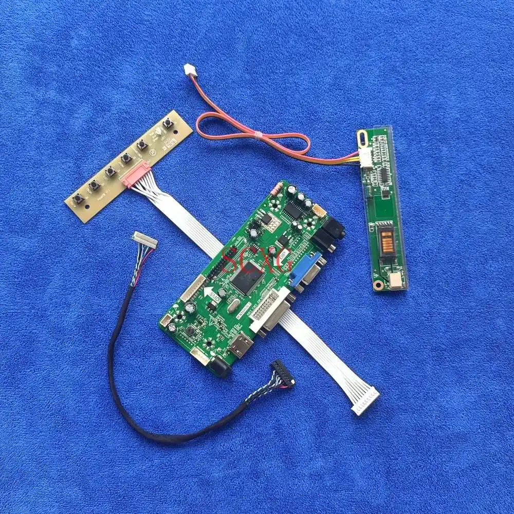 

HDMI-compatible DVI VGA Fit LT121S1/LT121SS/LT121SU/TM121SV 1CCFL M.NT68676 Driver Board DIY Kit LCD Display 800*600 20-Pin LVDS