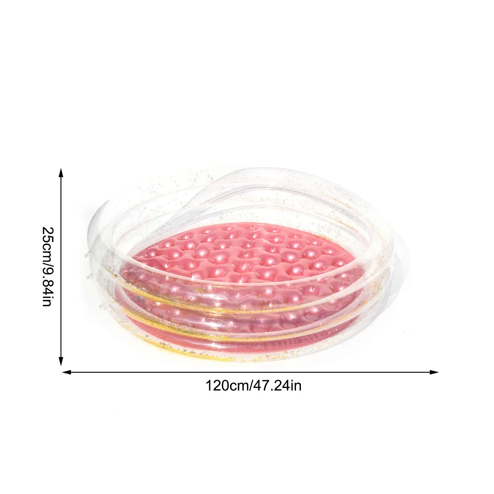 

Inflatable Sequin Pool Round Swimming Pool Floating Air Cushion Bath Toys Children's Outdoor Swimming Pool Educational Toys