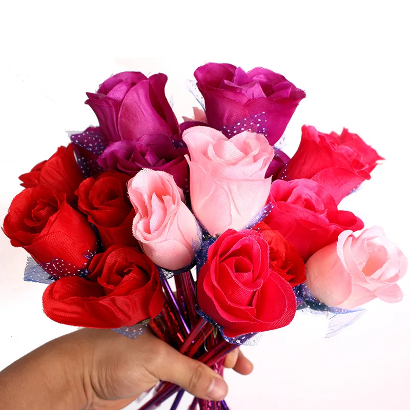 

50 шт. Для женщин подарок ко Дню розовая шариковая ручка милые школьные принадлежности для офиса аксессуары корейские канцелярские принадле...