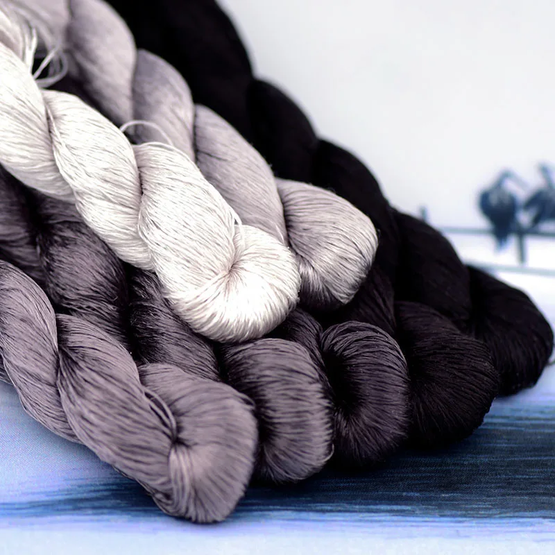 № 14 ручная вышивка шелковой нитью