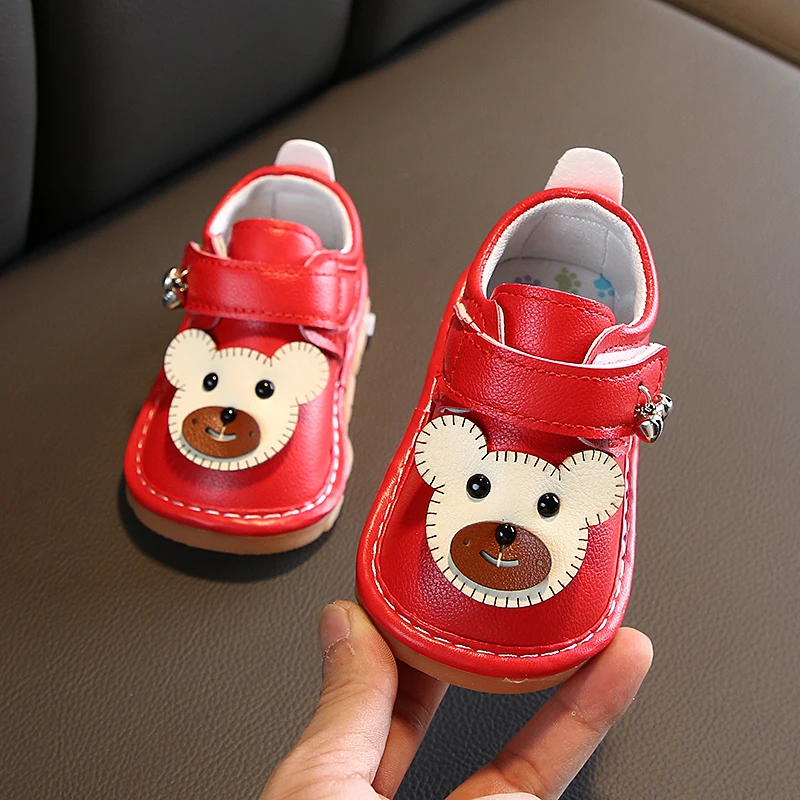 Детская обувь ручной работы из искусственной кожи для девочек цвет белый черный