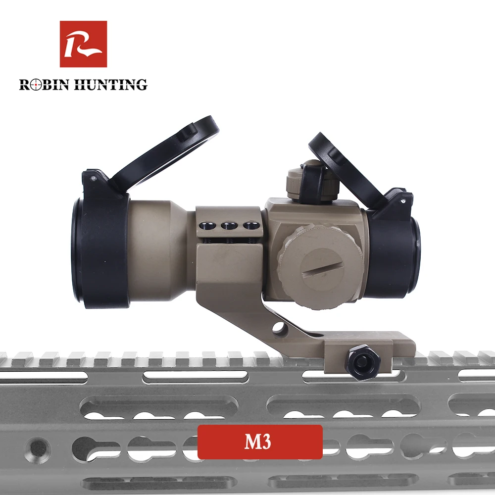 Robin Hunting M3 Tactical Optical Red Green Dot Scope Holographic Sight With 20mm Rail Mount For Gun Rifle | Спорт и развлечения