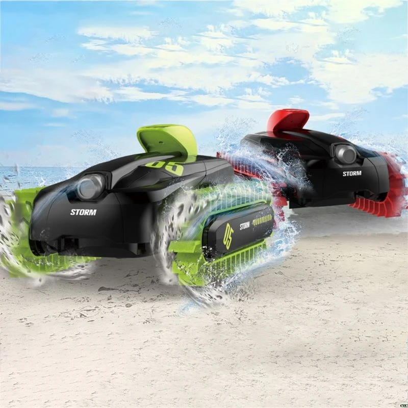 18SL02 1/16 RC автомобиль трюк лодка дистанционное управление 4WD грузовик амфибия