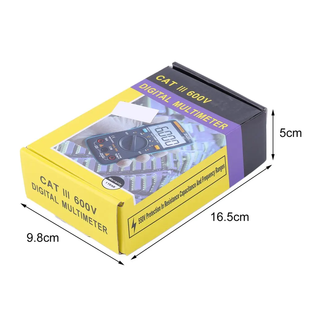 

ZT102 Digital Auto Range Portable Multimeter 6000 counts Backlight Ammeter Voltmeter Ohm English/Russian user manual