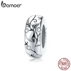 Подвеска bamoer с классическим рисунком, подходят для оригинальных браслетов и обручей, серебряные ювелирные изделия стандарта SCC1559