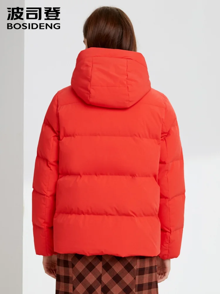 Пуховик женский зимний с капюшоном B90141510DS |