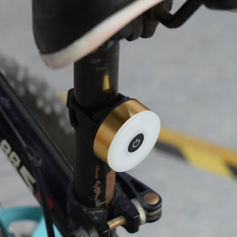 Велосипедный задний светильник мини светодиодный USB заряжаемый велосипедный