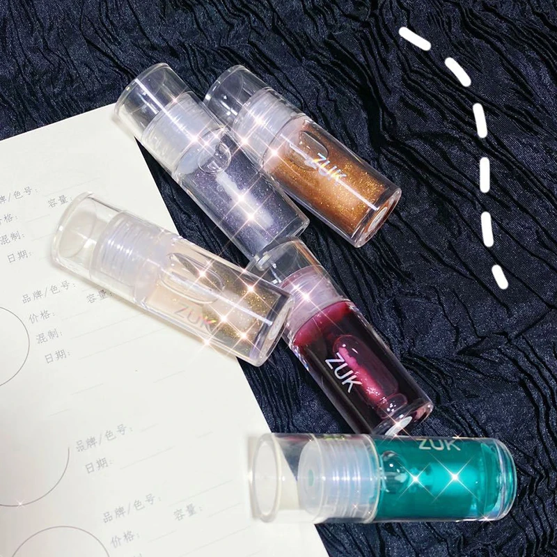 1 шт. красивая блестящая губная помада длительного действия увлажняющие жидкие