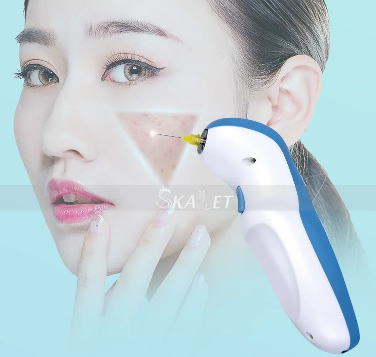 

2020 Newest generation skin plasma lifting spot mole machine tattoo beauty laser lift pen Freckle Removal Machine 10pcs needles