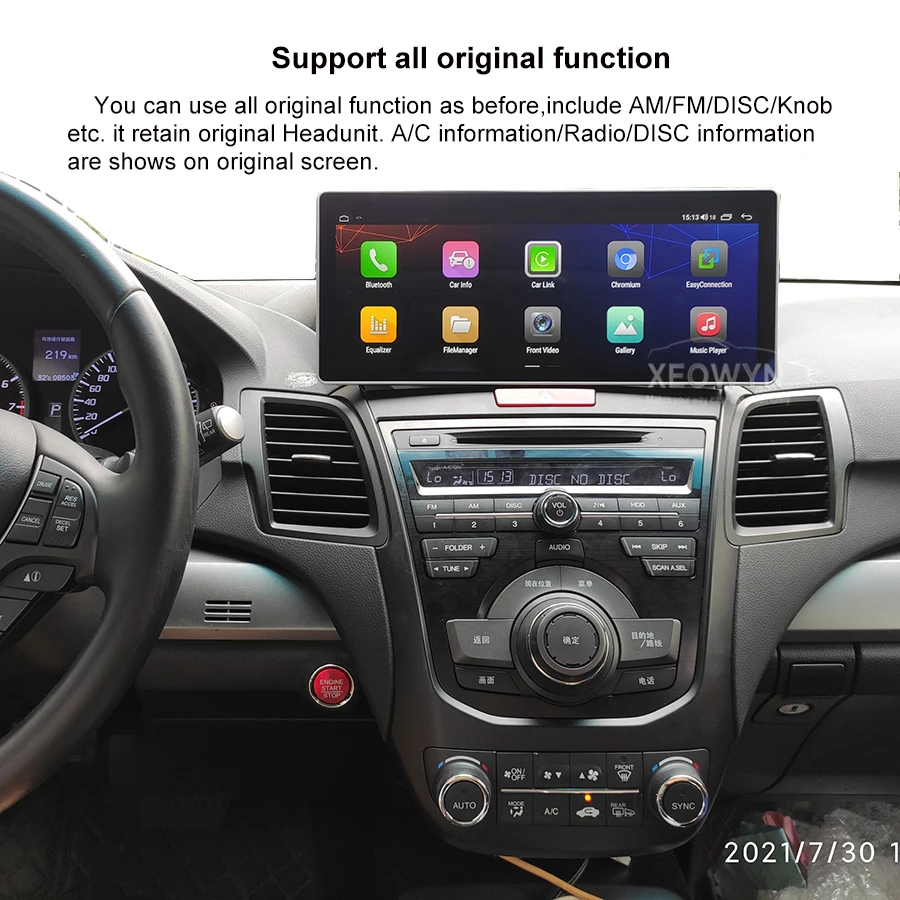 

Android 10 For honda Acura RDX 2013 2014 2015 2016 2017 2018 128gb Android Multimedia Car Radio Audio GPS apple carplay