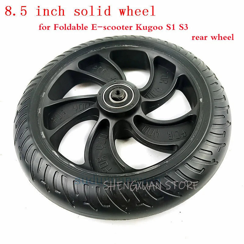 

good quality Electric Scooter Adult Electric Scooter rear wheels 8.5 inches solid tyre and hub Special wheels