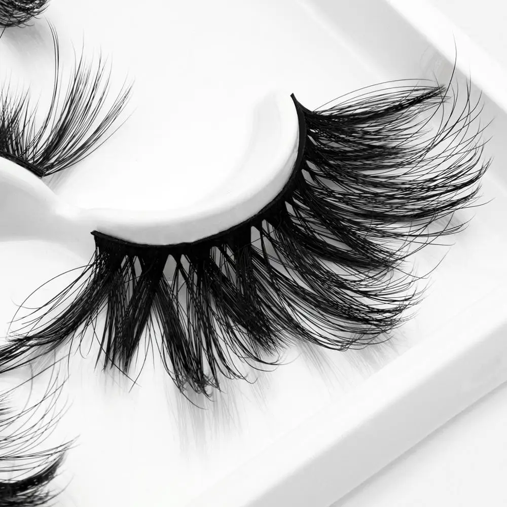 8 пар 3D норковых накладных ресниц натуральные драматические пушистые накладные