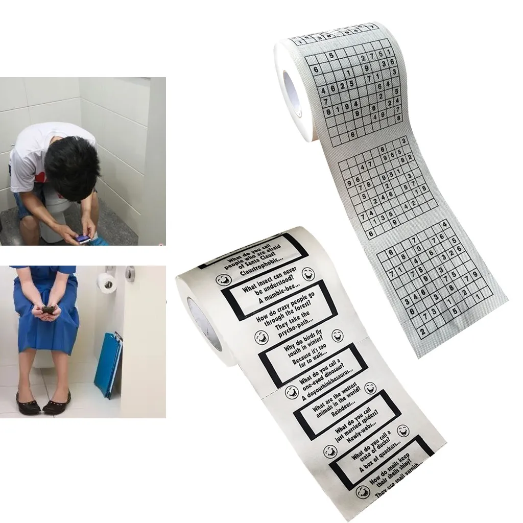 1 шт. домашние креативные Веселые 3 напольные принадлежности для туалетной бумаги