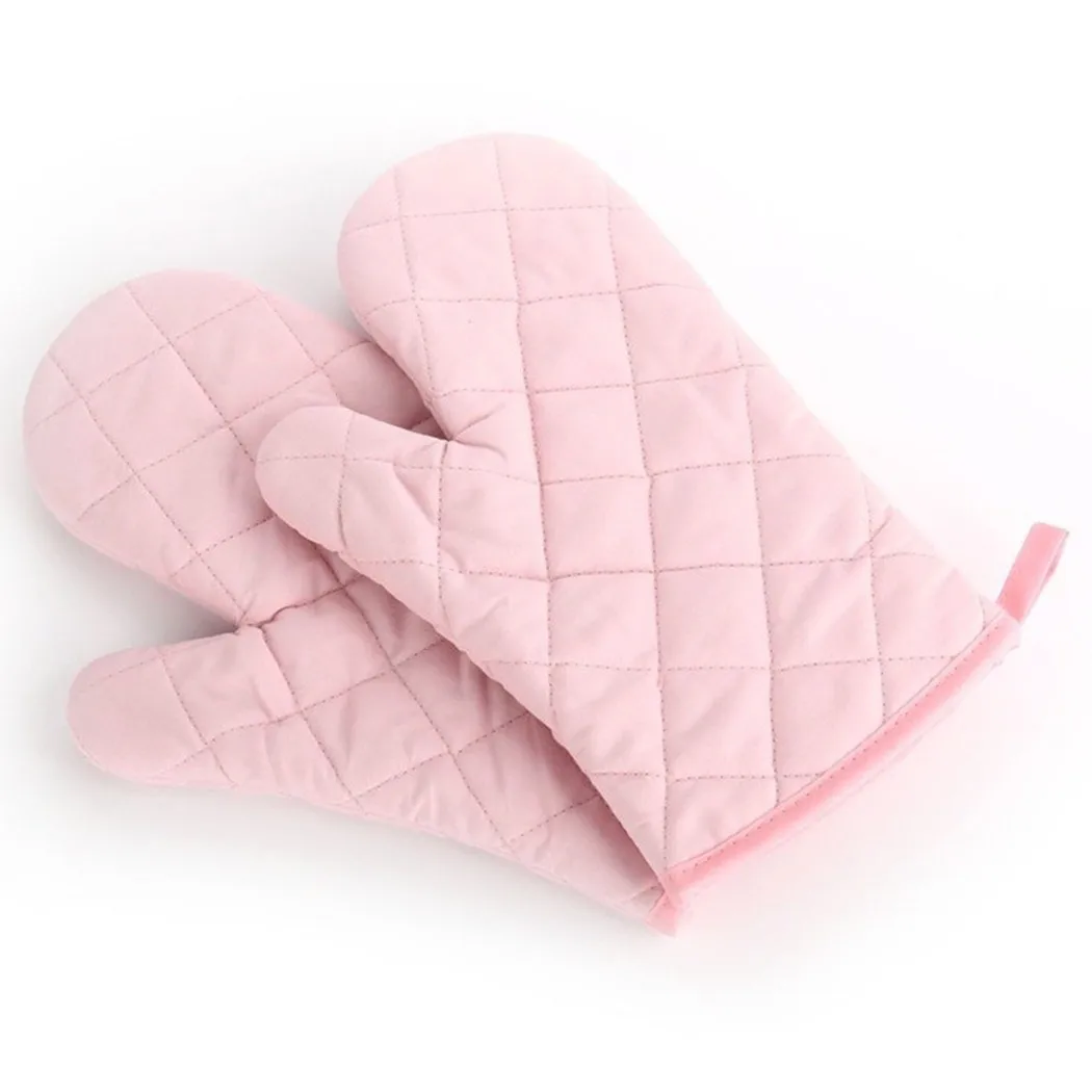 

Pot Holder Oven Gloves Oven Mitt 18cm X 28cm Baking BBQ Protection Cotton