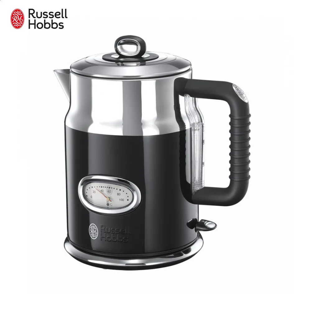 Электрический чайник Russell Hobbs Retro Black черный 21671 70|Электрические чайники| |