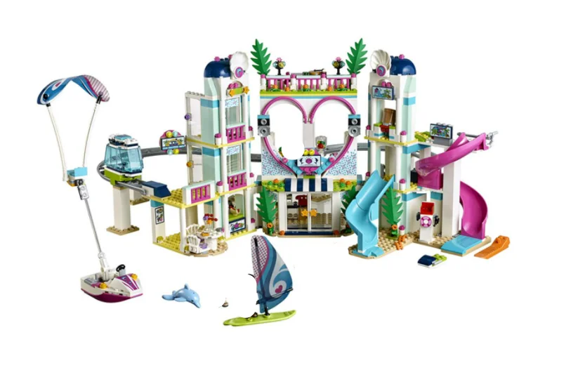 

Heartlake City Resort Model Building Blocks Bricks Educatinoal Toys Birthday Gift For Gilr Compatible With 37086