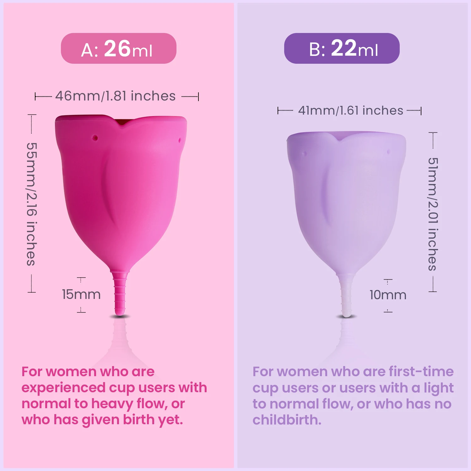 2 шт./компл. Femometer менструальная чаша стерилизации силиконовые менструальные для