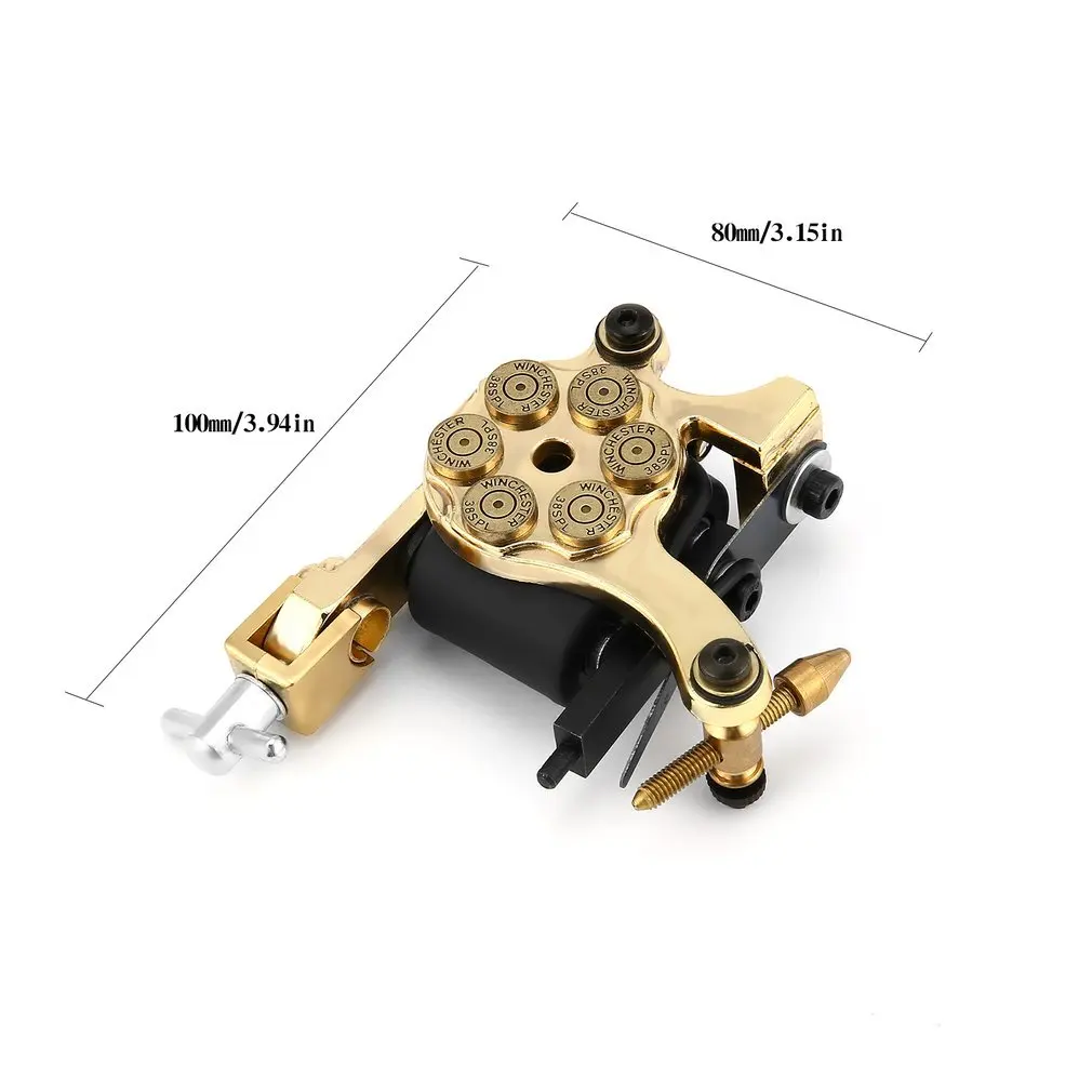 

New Tattoo Machines Gun Equipment Power Supply 20 Color Ink Cup Tattoo Set Brand New