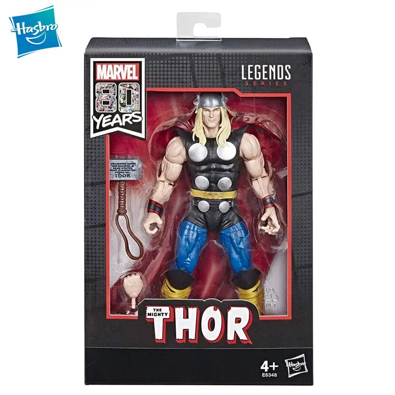 

Hasbro Marvel Marvel Legends 80Th Anniversary 6-Inch Hand Office Aberdeen Thor Collection Gifts for Children