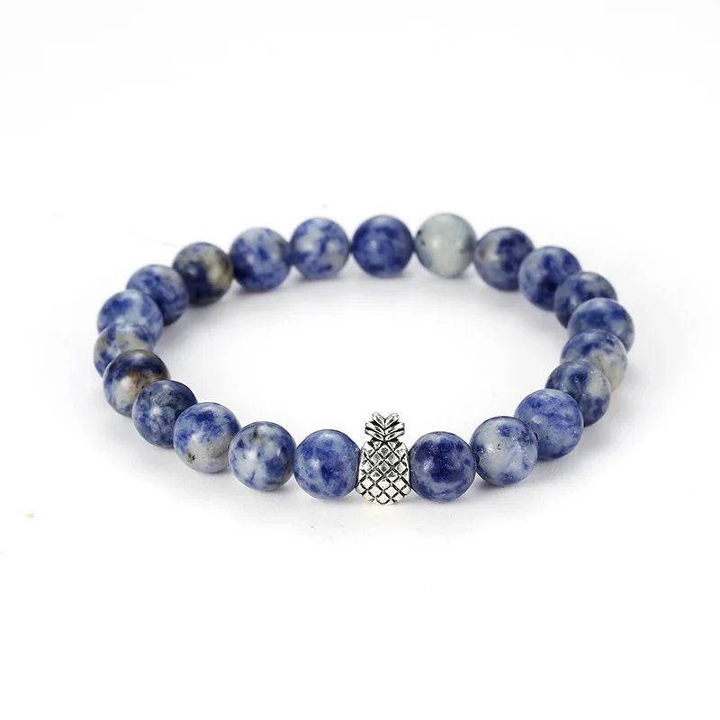 Женский и мужской браслет с натуральным тигром камнями 16 стилей ретро