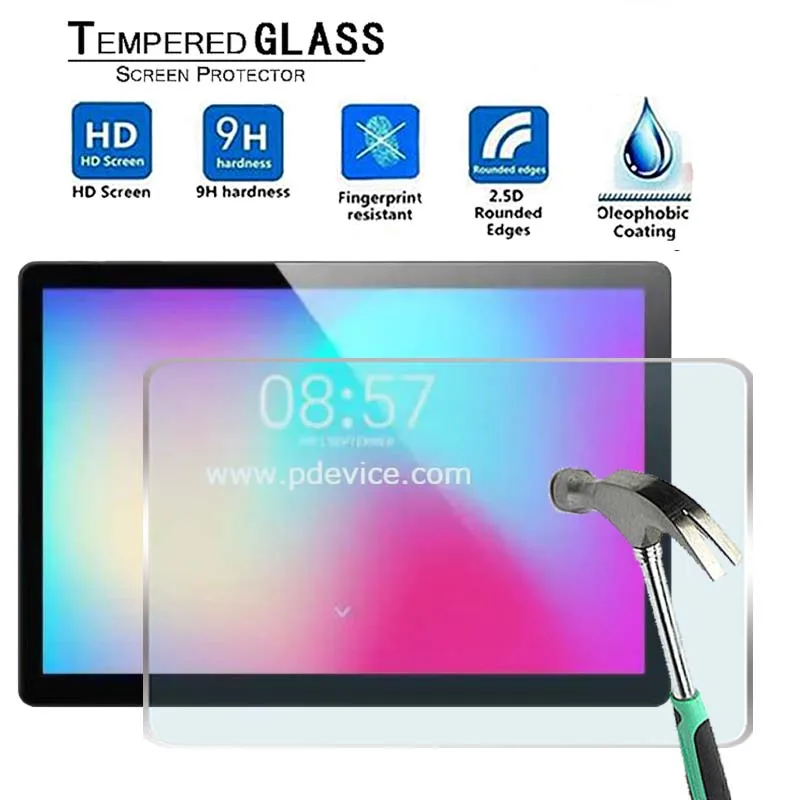 Ультрапрозрачная защитная пленка из закаленного стекла для Cube Power M3 -Premium Tablet 9H |