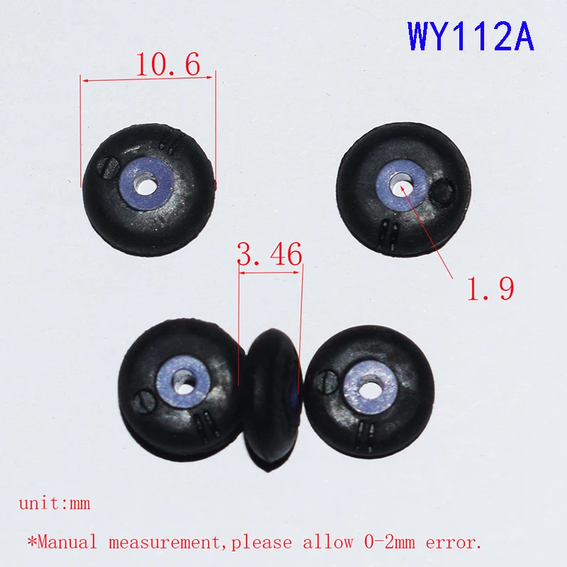 4250 шт. 2x11 мм резиновое колесо Радиоуправляемый автомобиль самолет Робот детские игрушки для мальчиков diy Детские аксессуары Монтессори juguetes nero WRY112A