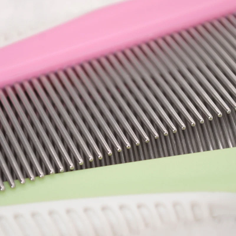 Щетка для удаления волос игла собак расческа чистки домашних животных с открытым