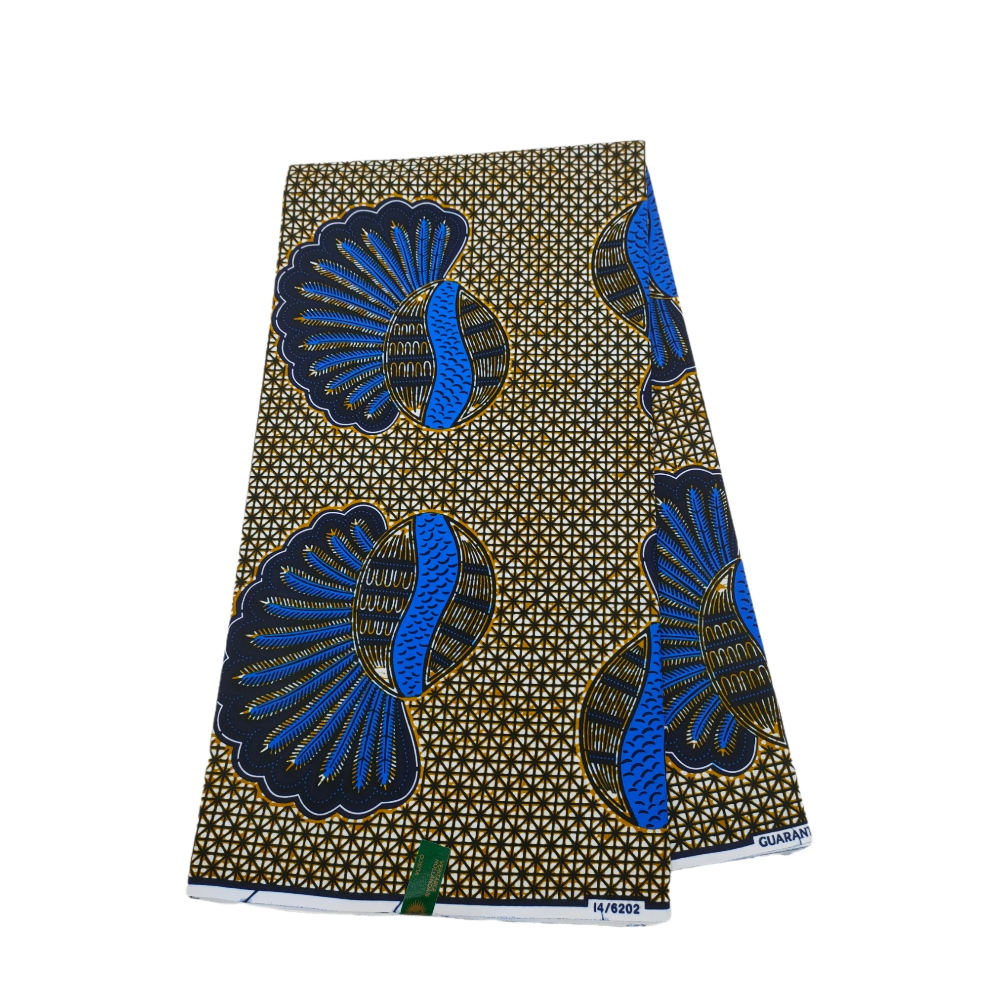 

2021 African Wax Print Ankara Fabrics 100% Cotton Nigerian Style Patchwork Sewing Guaranteed Veritable Real Wax For Dresses