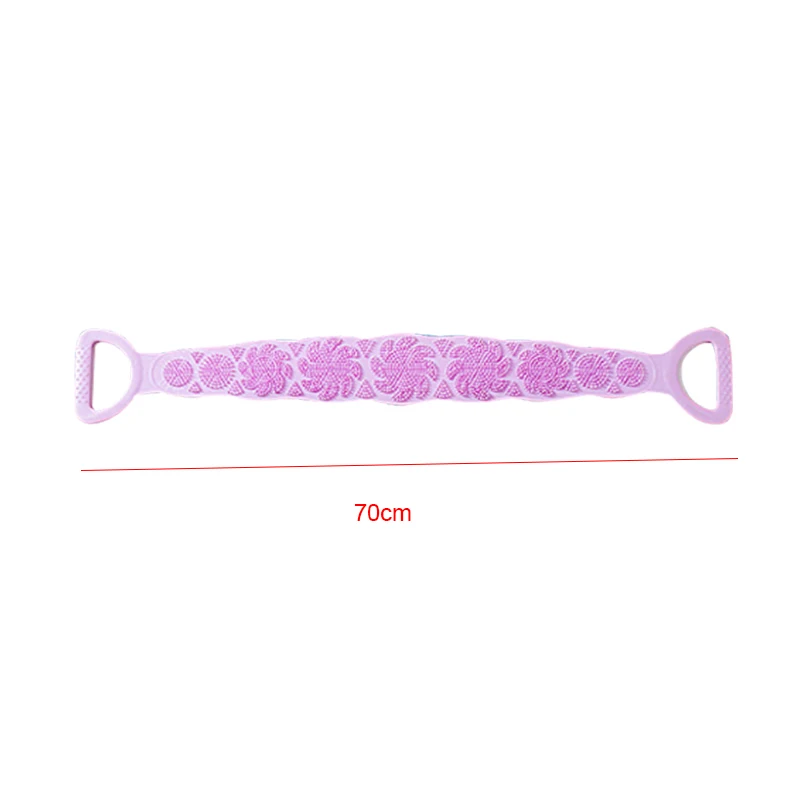 Magic Silicone Bath Body Brush Back Scrubber Towels Rubbing Mud Peeling Massage Shower Extended Skin Clean |