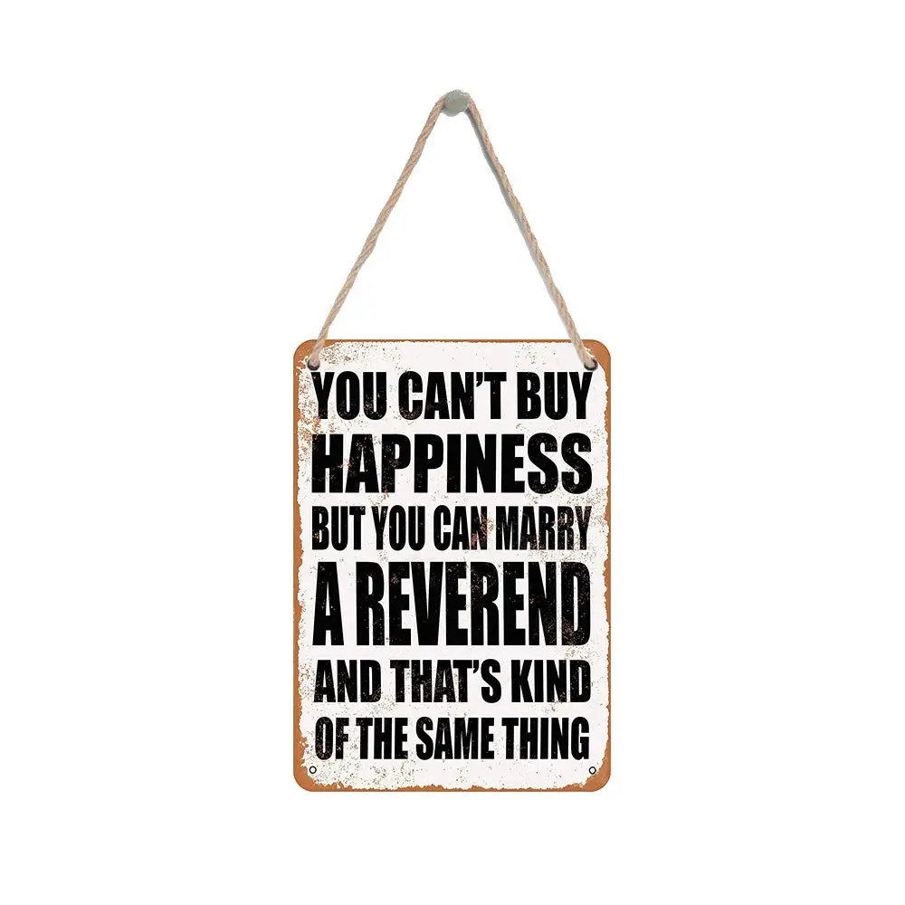 

Isaric деревянный подвесной знак 8X12 дюймов вы не можете купить счастье, но вы можете свадебить Забавный деревянный знак заднего вида