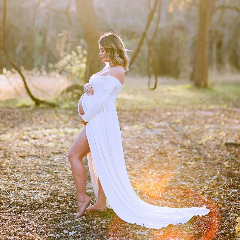 

Maternity Dresses For Photo Shoot Chiffon Pregnancy Dress Photography Props Maxi Gown Dresses For Pregnant Women Clothes 2020
