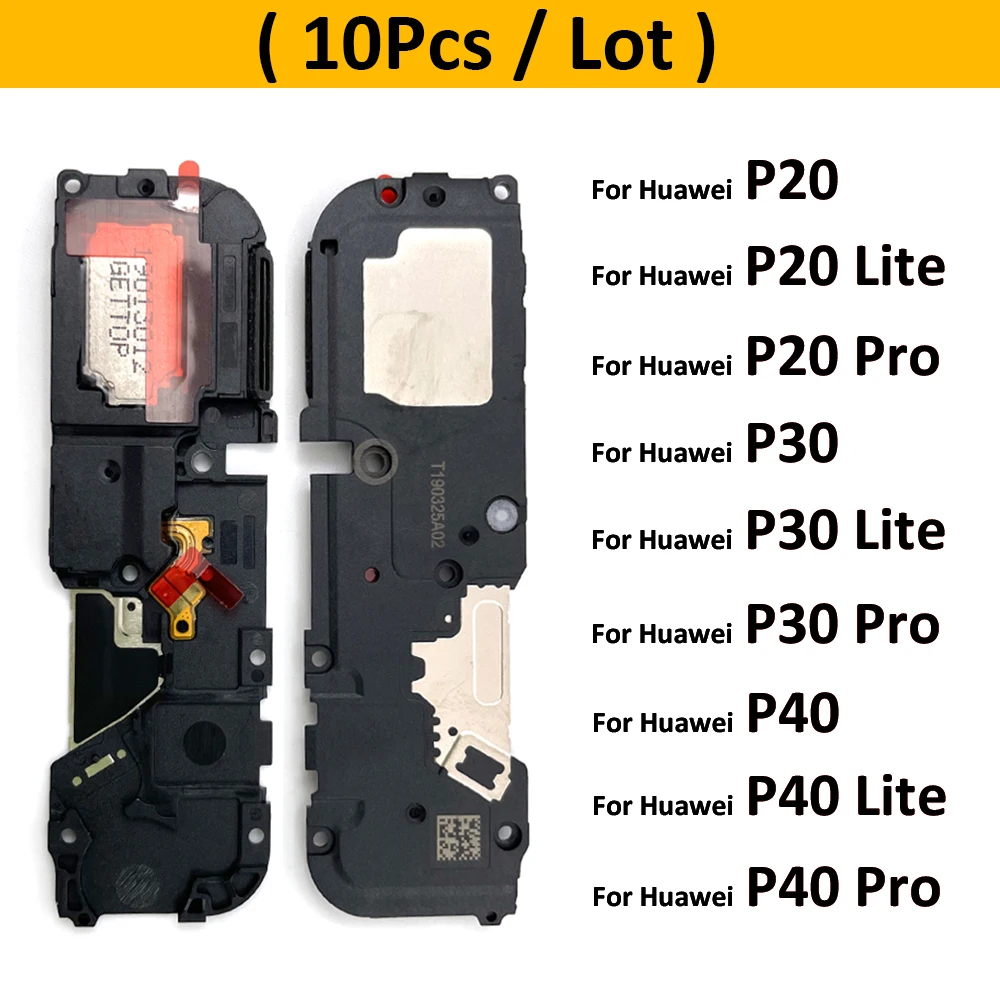 

10pcs/Lot, Loudspeaker bottom Loud Speaker Sound Buzzer Ringer Flex Cable For Huawei P20 P30 P40 Lite Pro E 5G Replacement Parts