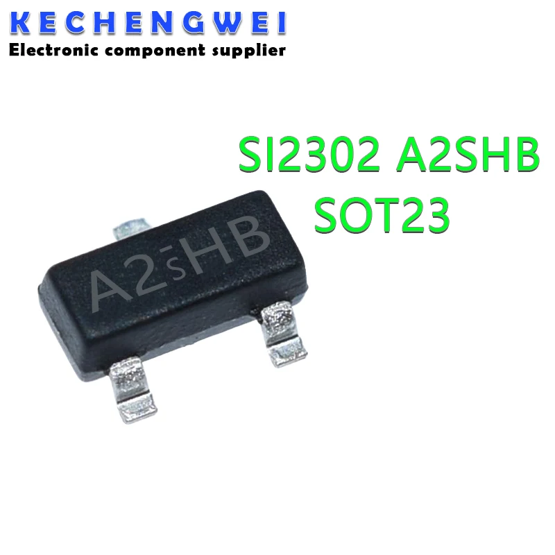 

20PCS SI2302DS SOT-23 SI2302 A2SHB SOT23 2.5A/20V SOT SMD MOSFET field effect transistor