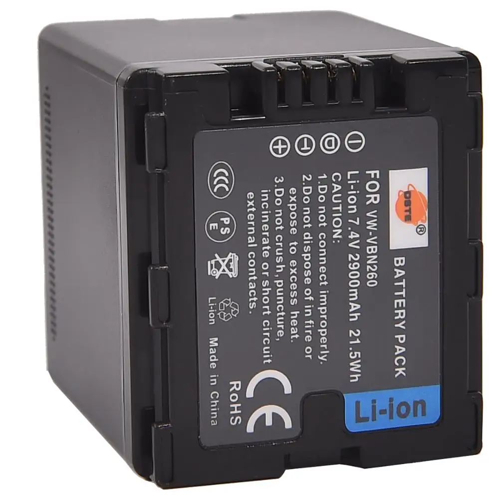 Аккумулятор dsta для Panasonic TM900 SD800 HS900 SD900 камеры|battery for camera|dste batterycamera battery |
