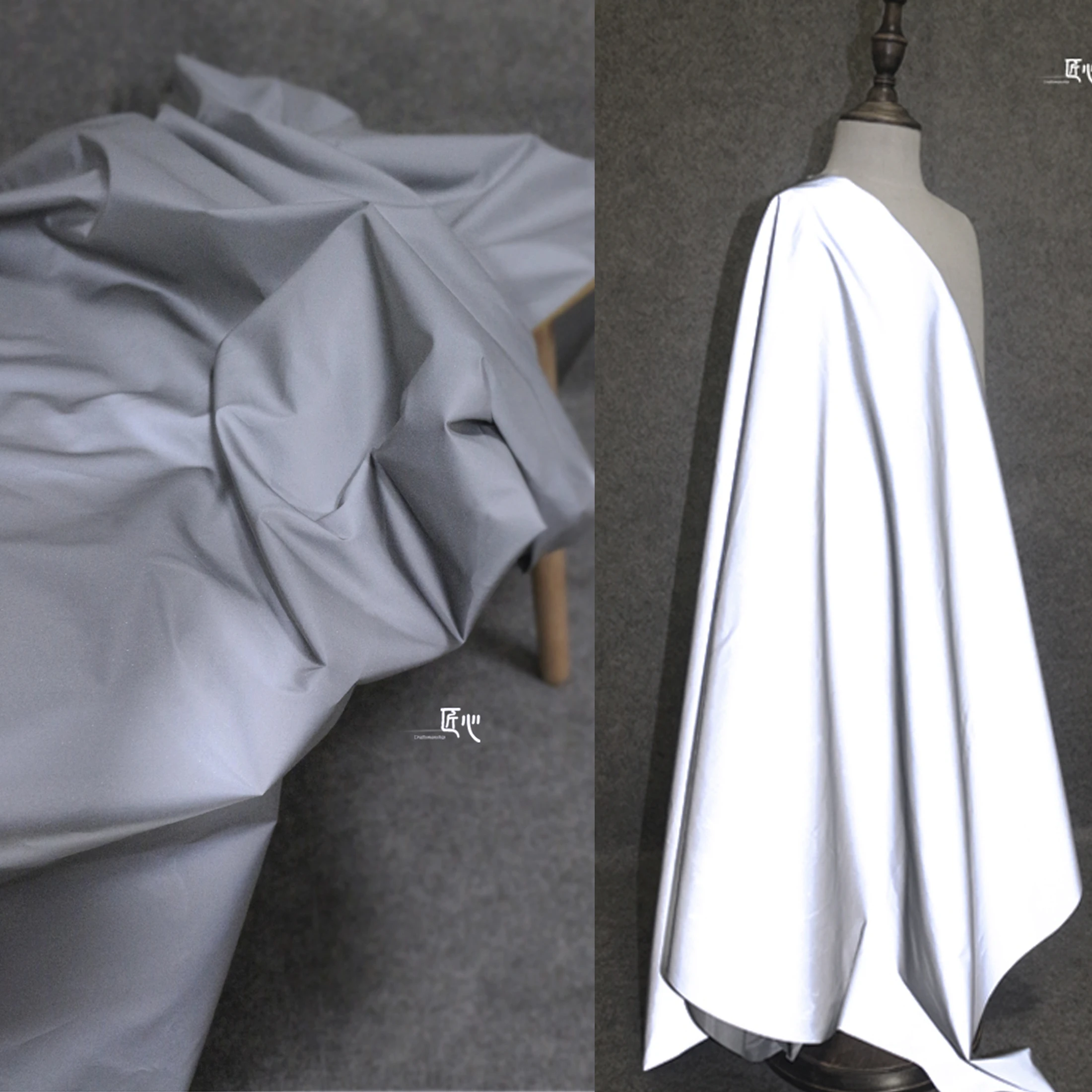 Светоотражающая светится в темноте/серый серебристый глаз предостережение