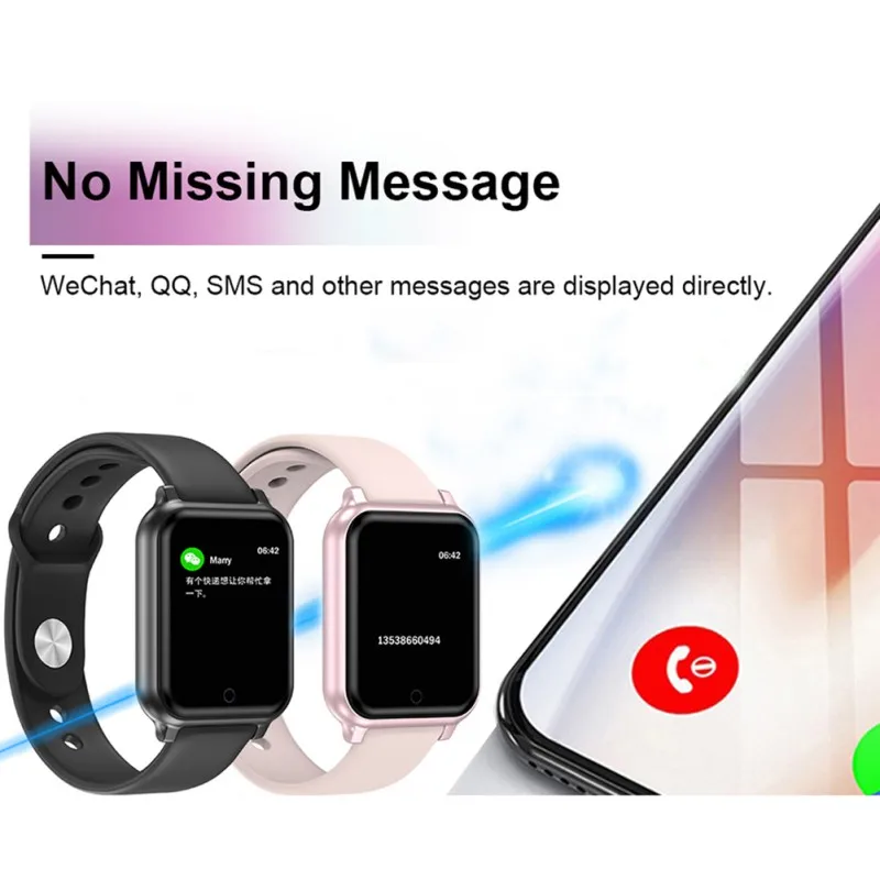 Умные часы T70 для мужчин и женщин мониторинг сердечного ритма артериального