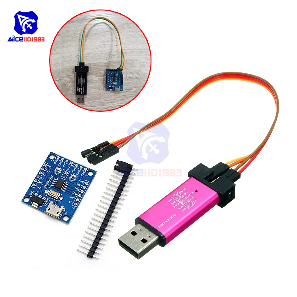 Программируемый Модуль разработки diymore STM8S001J3 маленькая система 8-битный