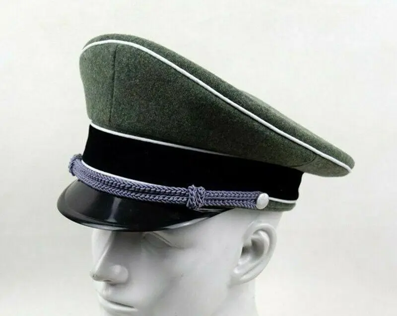 Бесплатная доставка WW2 немецкая Элитная Военная армейская Кепка с козырьком для