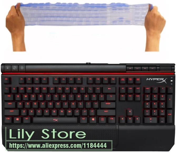 Механический чехол для клавиатуры Kingston HyperX aley Elite/origins Пыленепроницаемая