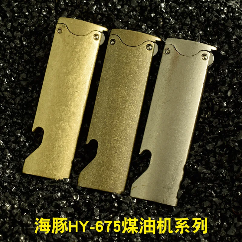 

Dolphin HY-675 kerosene machine series wine lighter old metal lighter