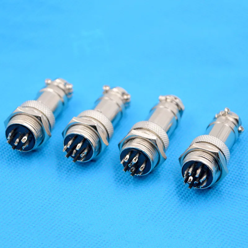 10 комплектов, новинка, кабельный разъем, авиационный разъем, 16 мм, стандартный авиационный штекер + гнездовой разъем, оптовая продажа