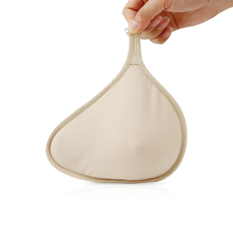 

ONEFENG 2020 New Style Hook-up Style Triangle Protective Cover For Silicone Breast Spiral Cotton Protect Pocket