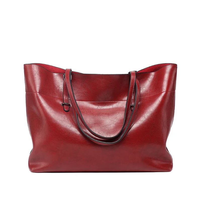 Классические женские кожаные сумки для работы и путешествий вместительные